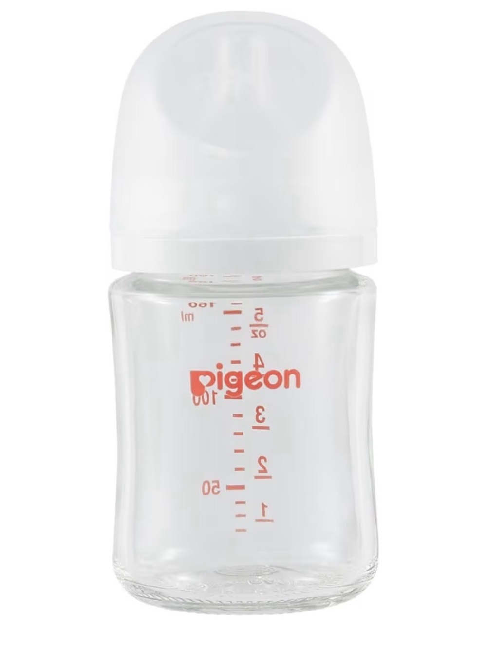 Pigeon - Glass Bottle 5oz/147ml (1-Pack) with SS Nipple 0M+
